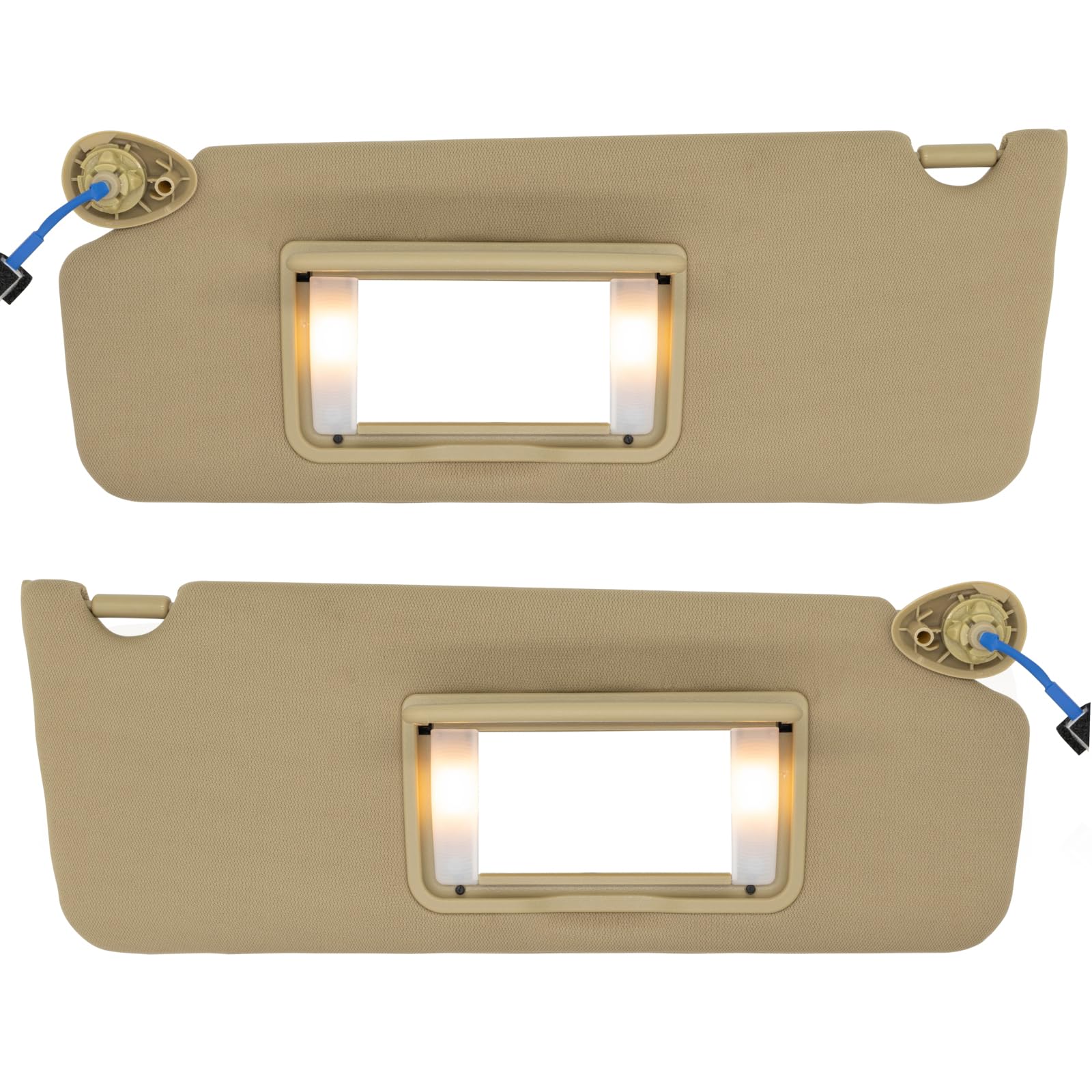 Amazon.com: NHILES Driver & Passenger Side Sun Visor Fits for